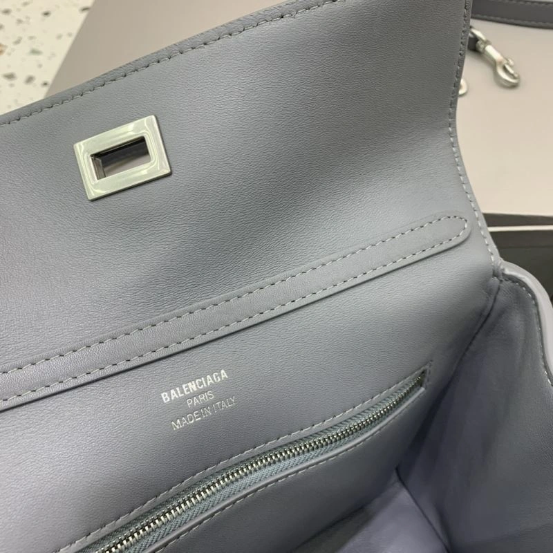 Balenciaga Rebel  Gray Bag with Silver Buckle FashionForward 69965