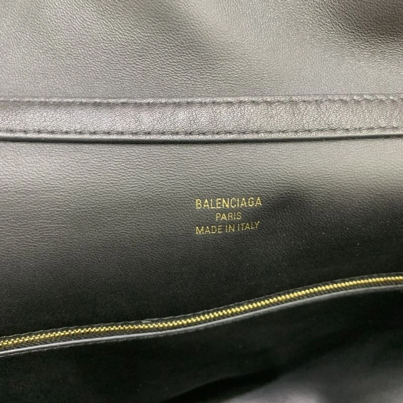 Unique Balenciaga Rebel Luxe Black Gold Buckle Handbag -  Versatility 66971