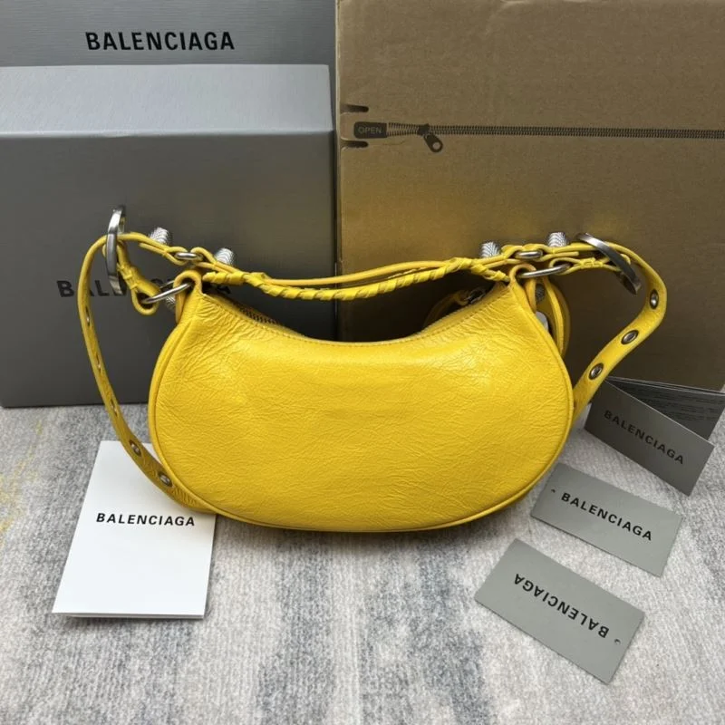 SoftTouch Balenciaga Retro   Le Cagole Half Moon Dumpling Bag 38344