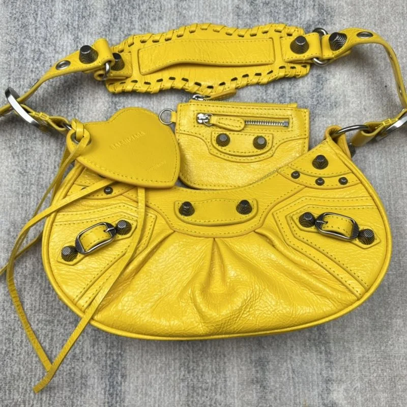 SoftTouch Balenciaga Retro   Le Cagole Half Moon Dumpling Bag 38344