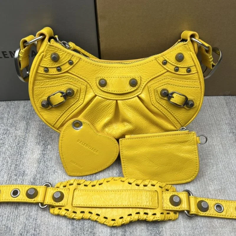 SoftTouch Balenciaga Retro   Le Cagole Half Moon Dumpling Bag 38344