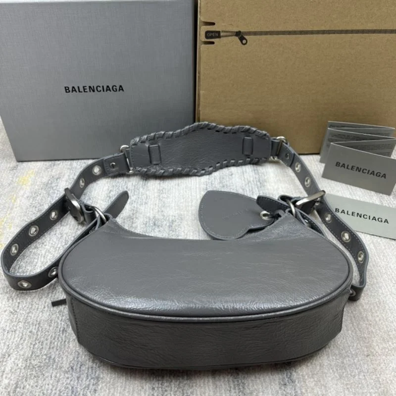 Affordable Balenciaga Retro   Le Cagole Half-Moon Dumpling Bag 38362