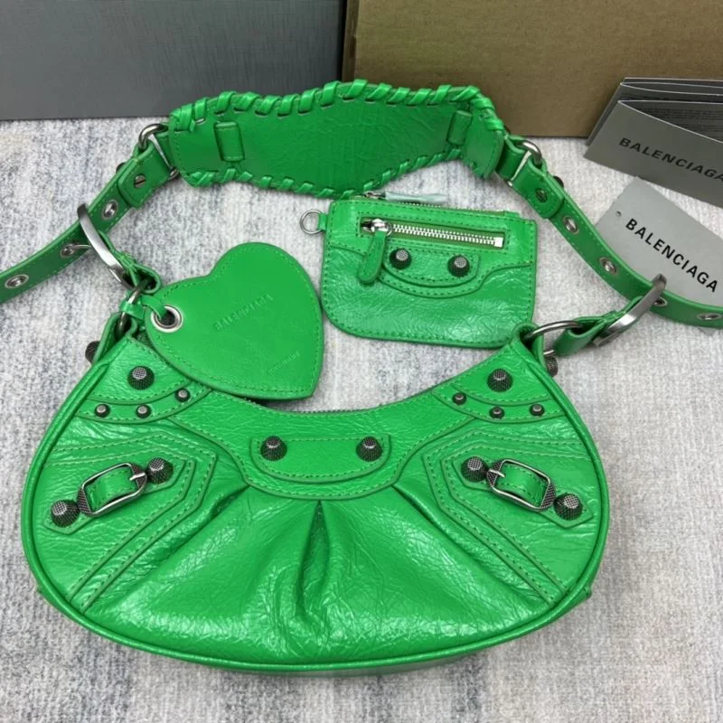 Affordable Balenciaga Retro   Le Cagole Half-Moon Dumpling Bag 38360