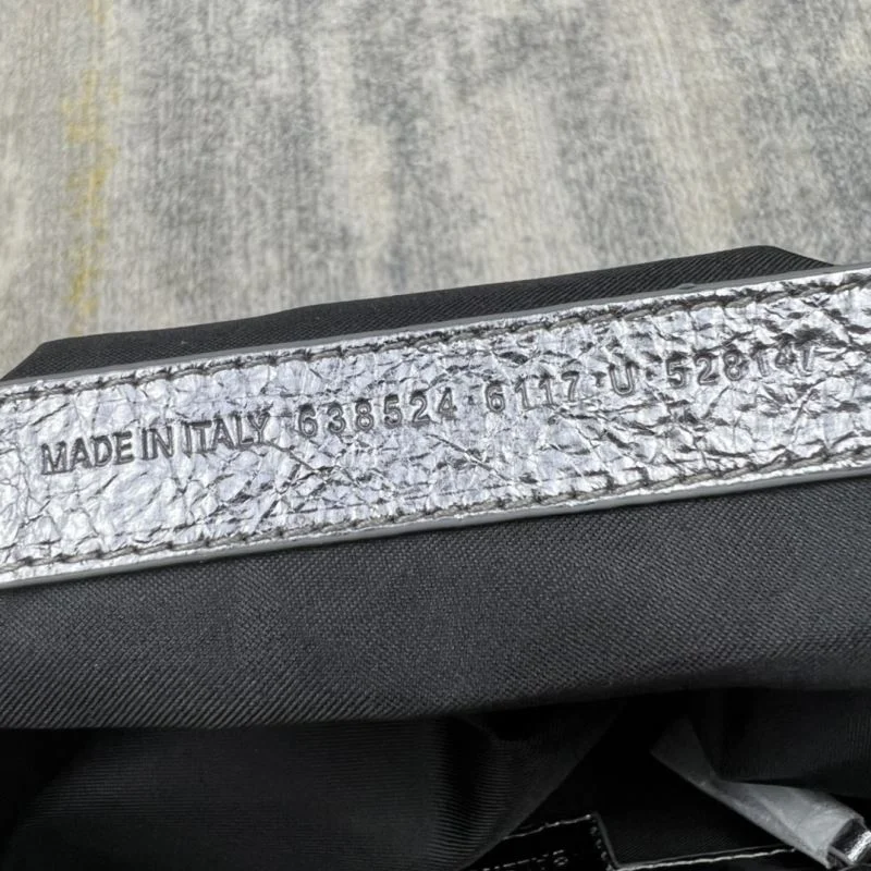 Balenciaga Retro Motorcycle-Inspired Half Moon Dumpling Bag WeatherProof 38363