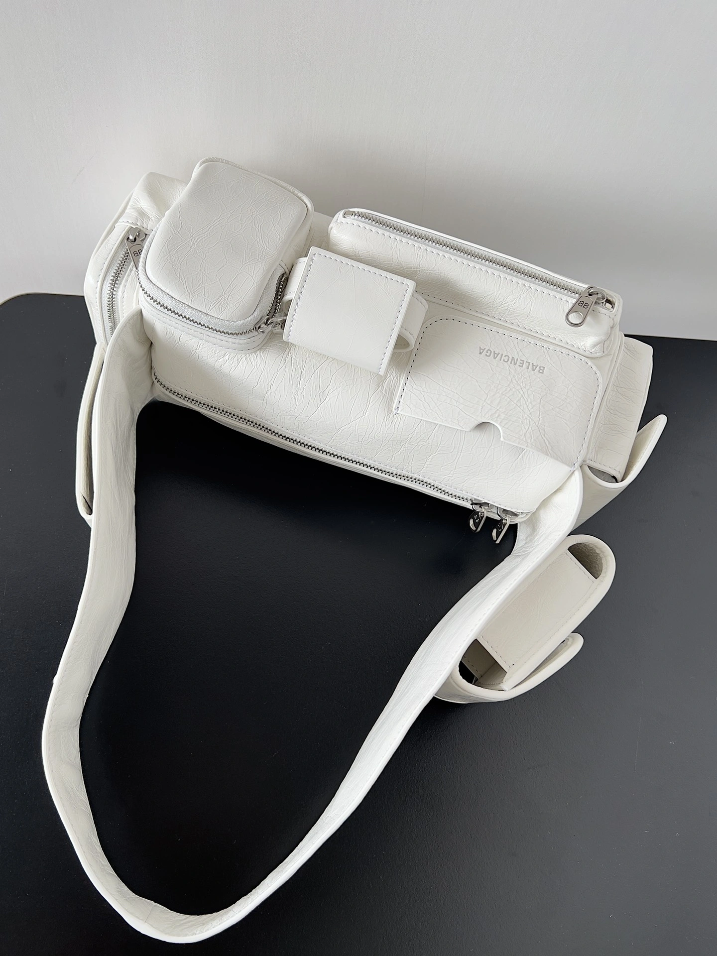 Balenciaga Retro Sheepskin Multi- Punk Tote Bag MultiPurpose 64669