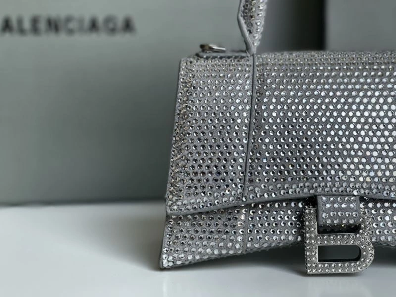 GoodFit Balenciaga Rhinestone Hourglass Moon Bag - XS Elegance 72648
