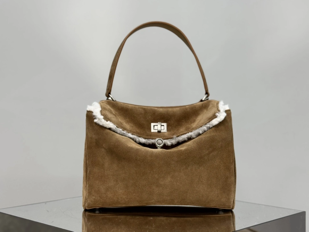 GoAnywhere Balenciaga Rodeo  Suede Handbag - Autumn Winter 60929