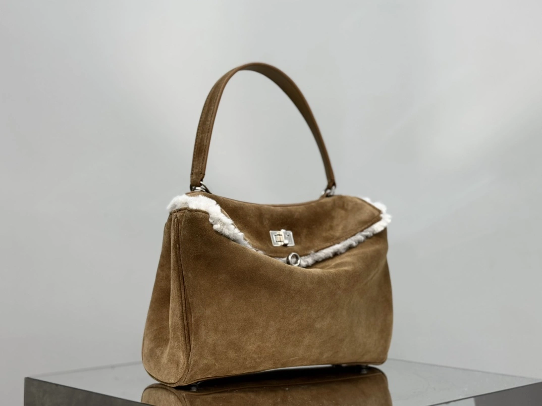 GoAnywhere Balenciaga Rodeo  Suede Handbag - Autumn Winter 60929