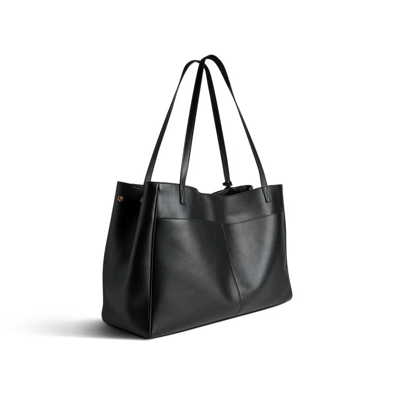 Balenciaga Rodeo Luxe Open-Top Tote with Metal Turn-Lock RelaxedFit 38249