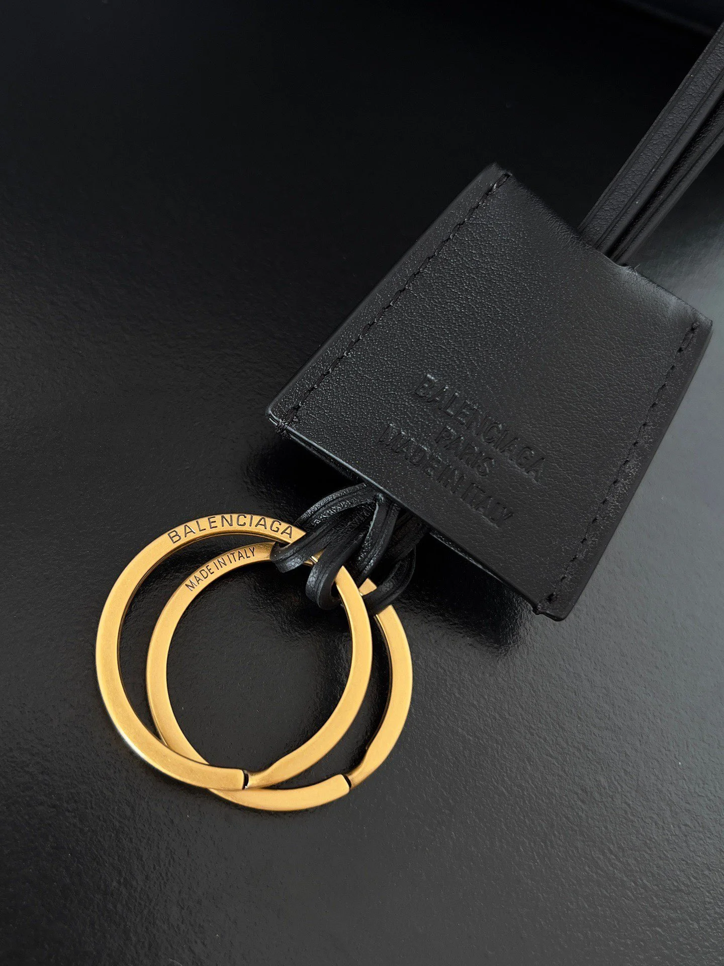 Balenciaga Rodeo Luxe  Calfskin Bag with Gold Buckle - Model Refined 37643