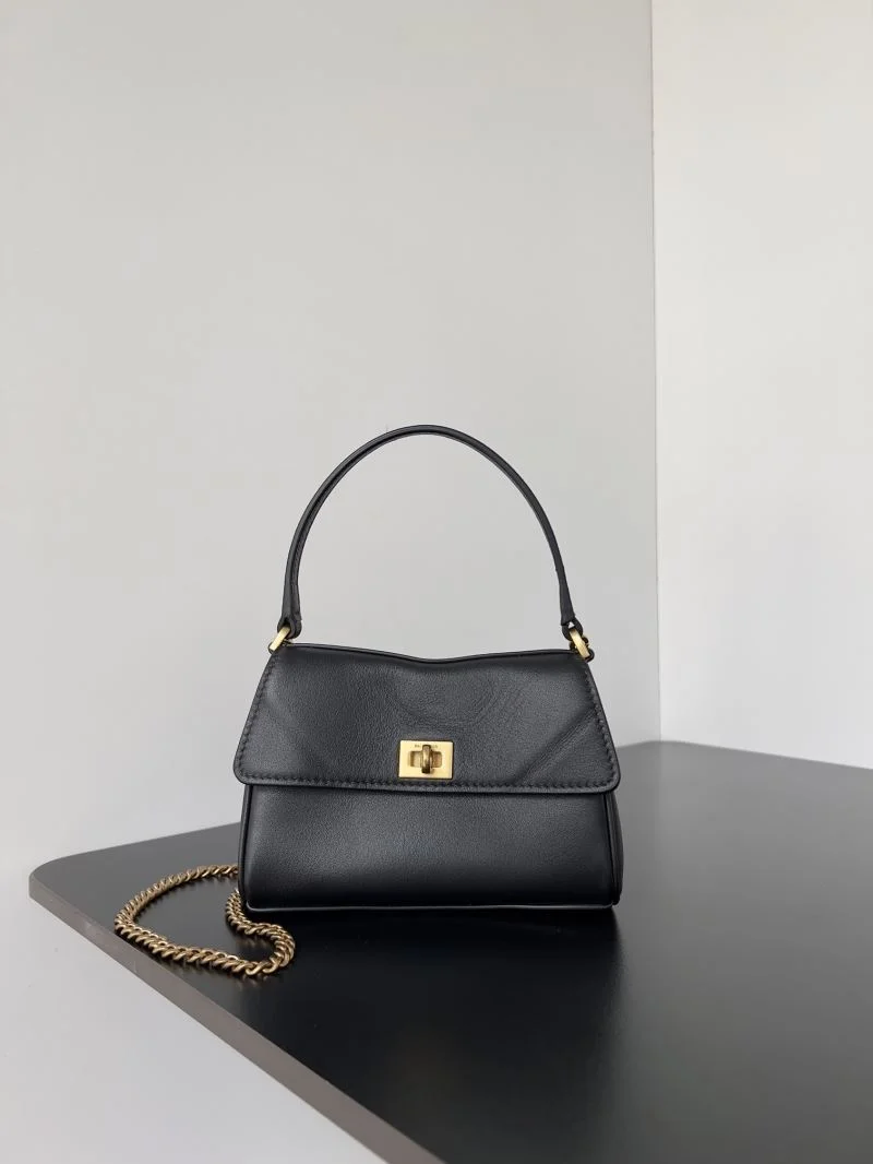 Balenciaga Rodeo Nano  Chain Bag - Summer Essential in Black Gold Trendsetting 38271