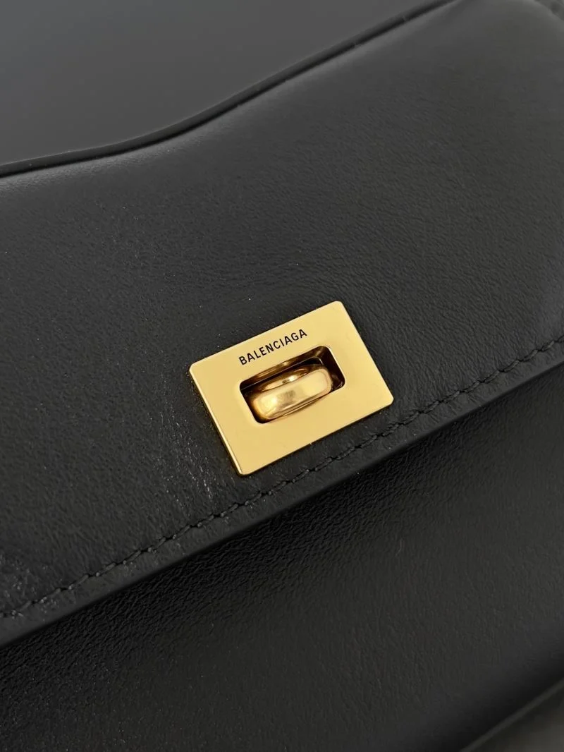 Balenciaga Rodeo Nano  Chain Bag - Summer Essential in Black Gold Trendsetting 38271