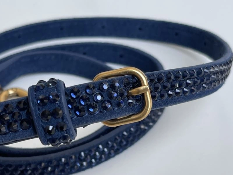 Balenciaga Sapphire Blue Hourglass Rhinestone Bag - XS Edition HighPerformance 72587