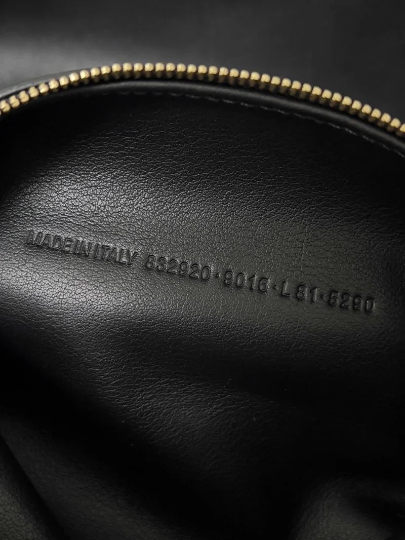 Balenciaga Shark-Tastic Curved Bowling Bag with Double Handle Design Sleek 38243