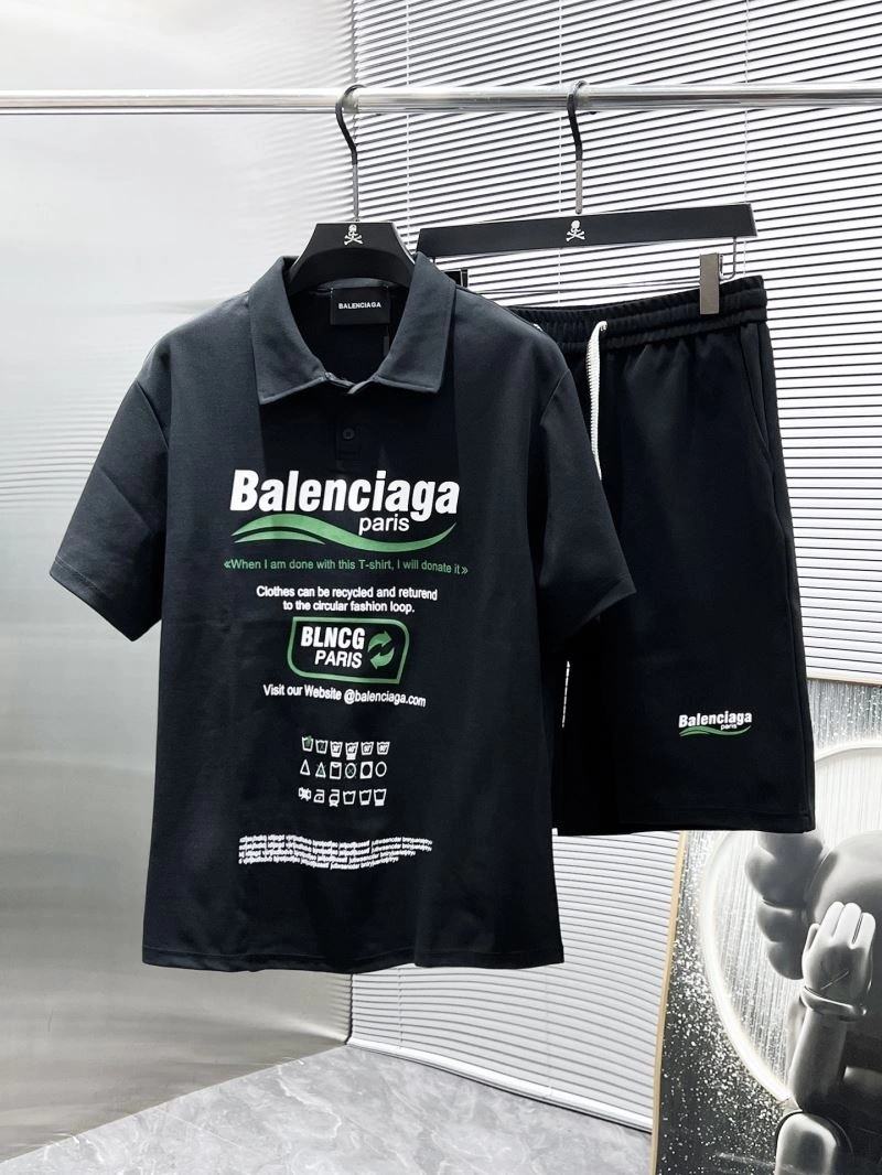 Balenciaga Short Suits Trendy 97315