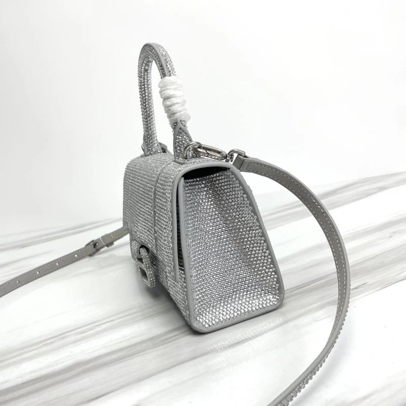 FlexibleFit Balenciaga Small Hourglass Bag - Curved Cowhide Design 78741