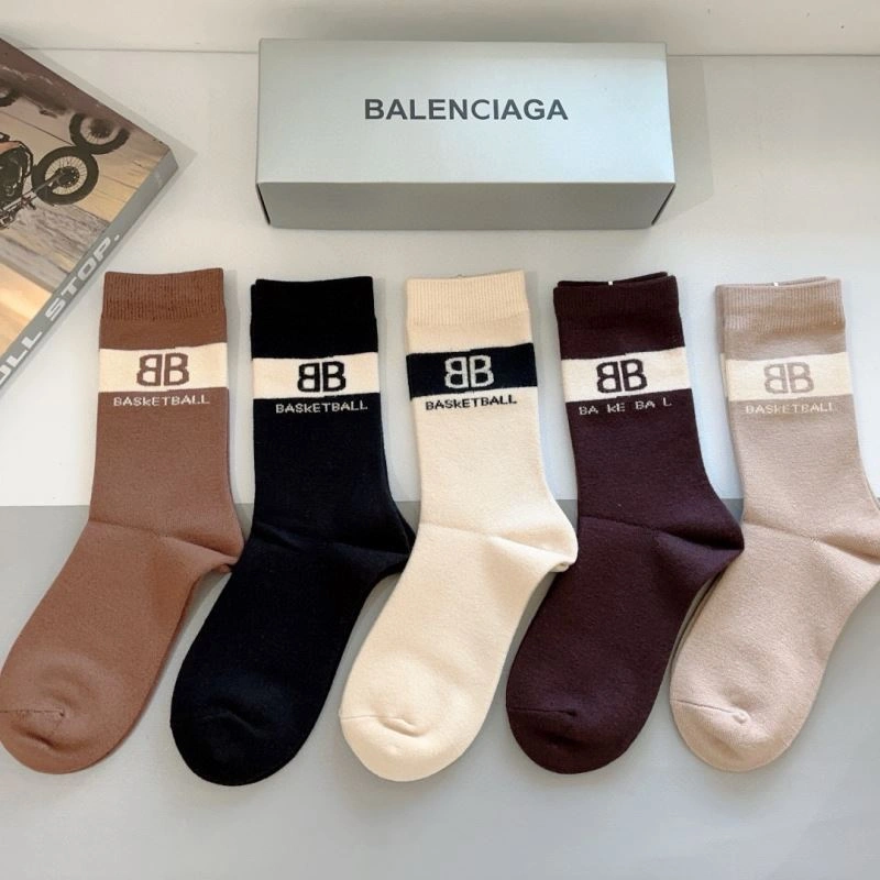 Breathable Balenciaga Socks 273431