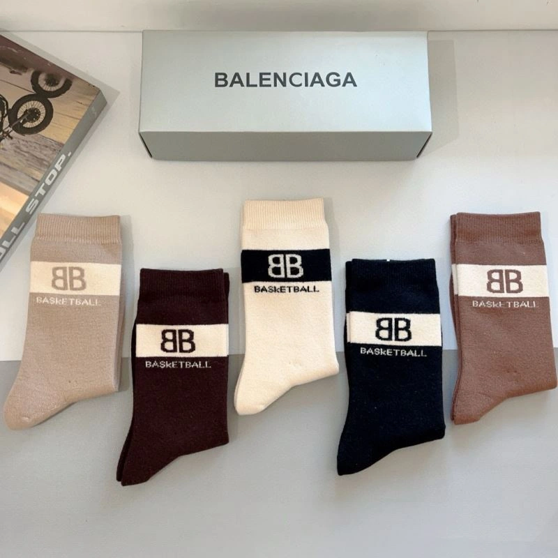 Breathable Balenciaga Socks 273431