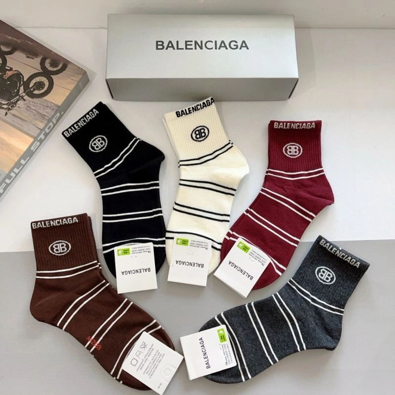Balenciaga Socks Stretchable 273148