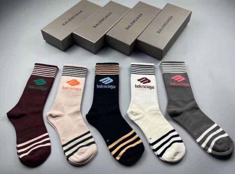 Balenciaga Socks Breathable 274035