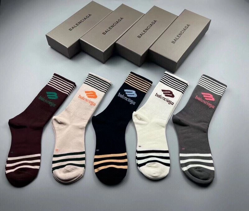 Balenciaga Socks Breathable 274035