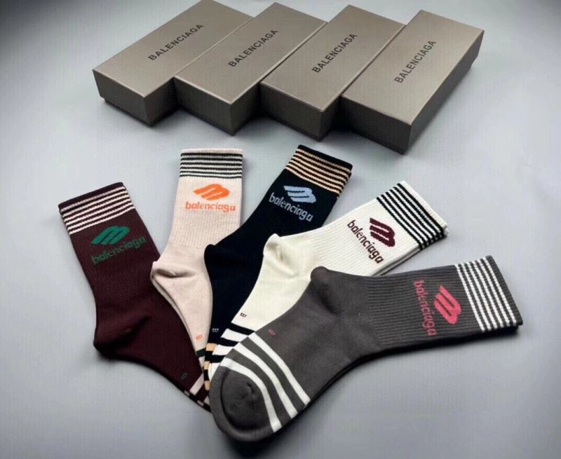 Balenciaga Socks Breathable 274035