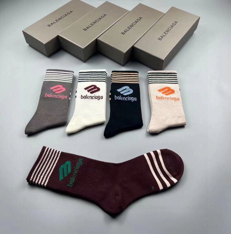 Balenciaga Socks Breathable 274035
