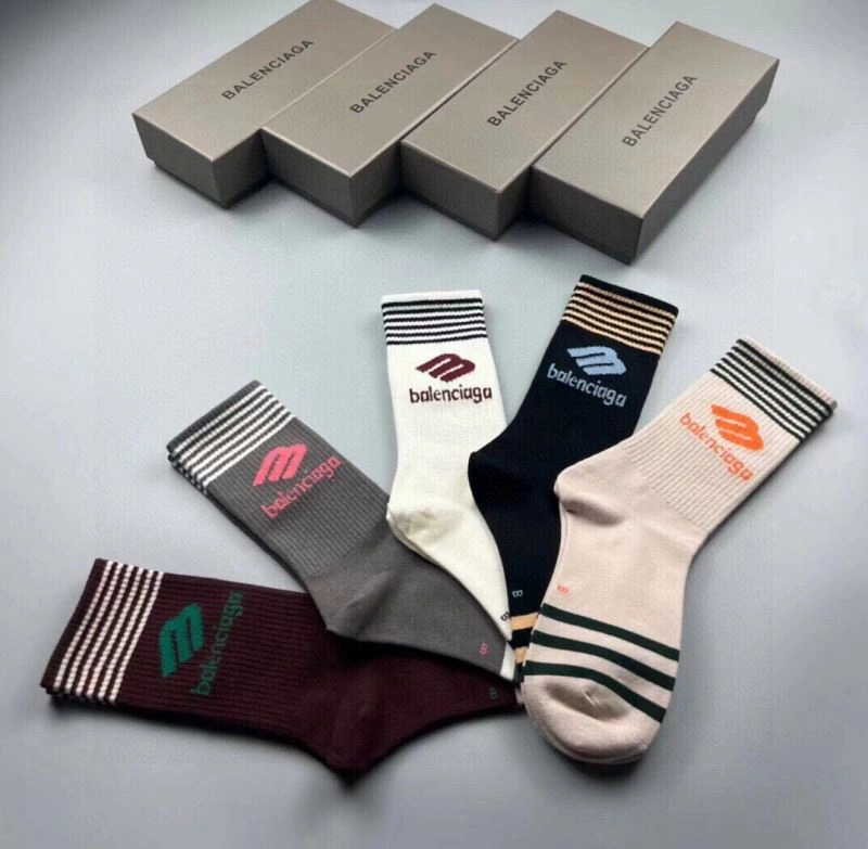 Balenciaga Socks Breathable 274035