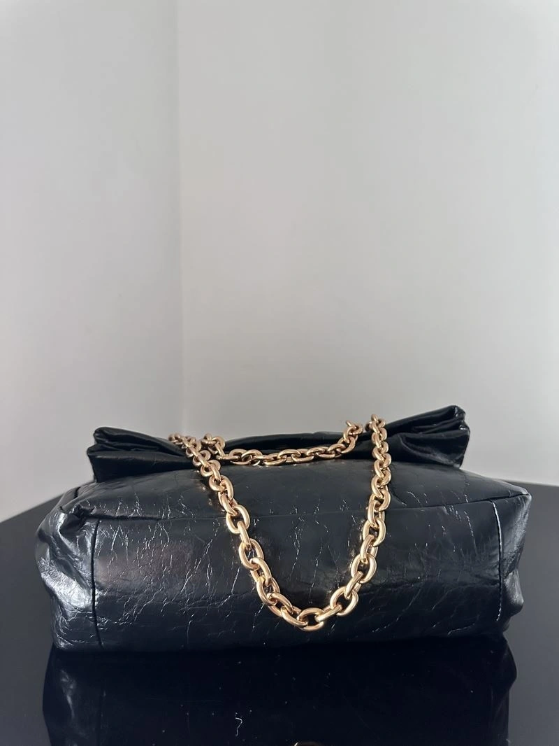 Balenciaga  Monaco Black Gold Oil Wax Bag Collection GoAnywhere 69941