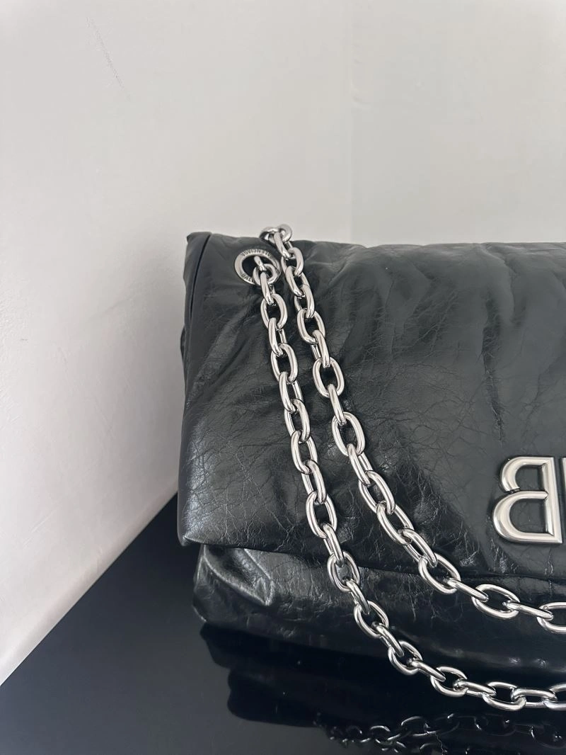 ZeroBulk Balenciaga  Monaco K Silver Large Calfskin Bag 69954
