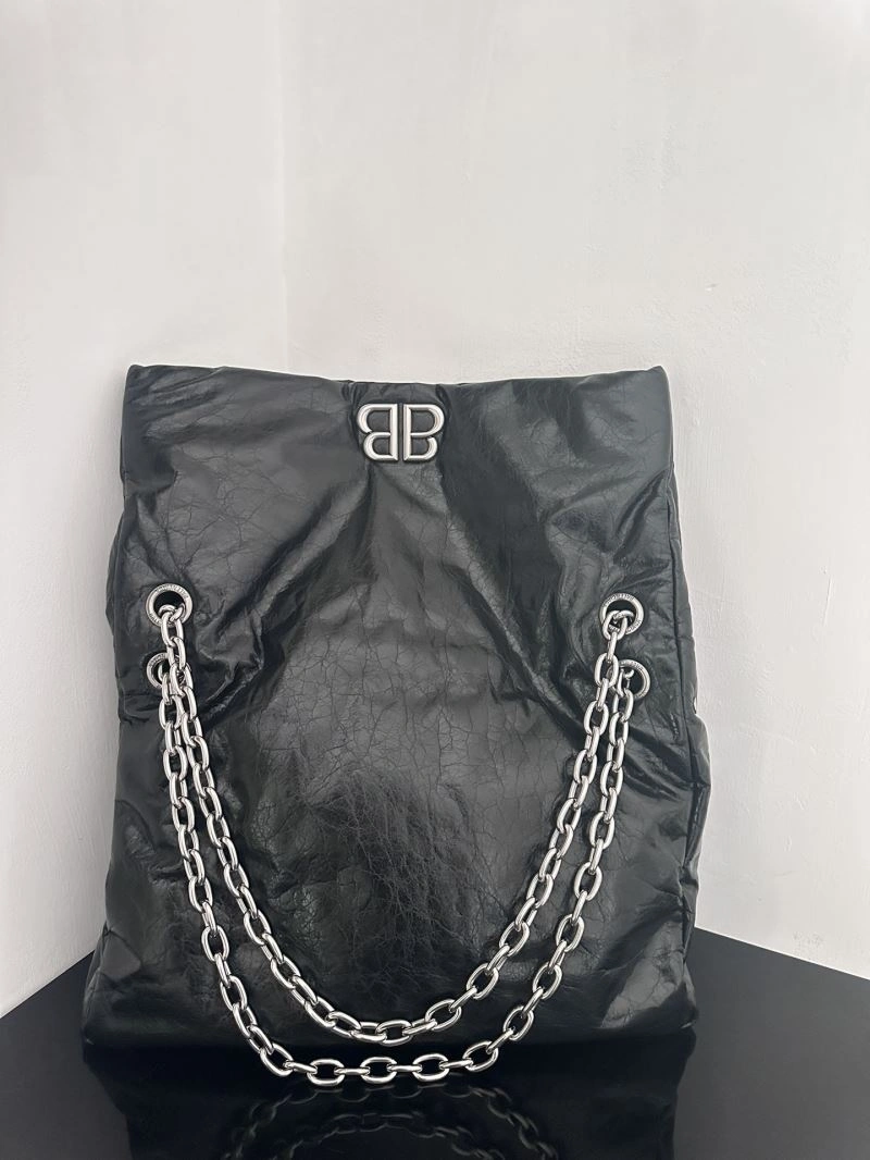 ZeroBulk Balenciaga  Monaco K Silver Large Calfskin Bag 69954