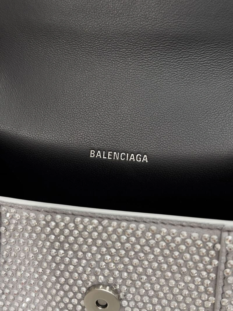 Balenciaga Sparkling Diamond-Encrusted Hourglass Handbag Original 66946