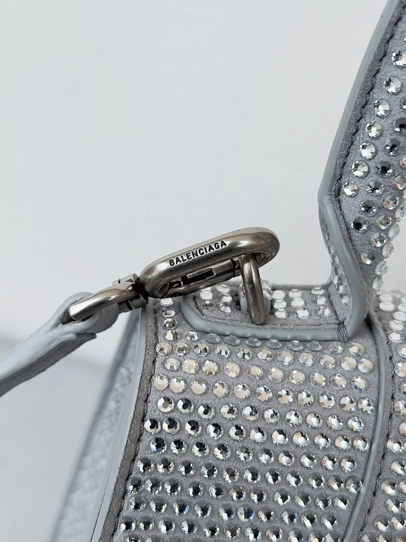 Balenciaga Sparkling Diamond Hourglass Bag - Shimmering Elegance AllSeason 66956