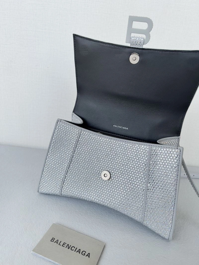 Balenciaga Sparkling Diamond Hourglass Bag - Shimmering Elegance AllSeason 66956