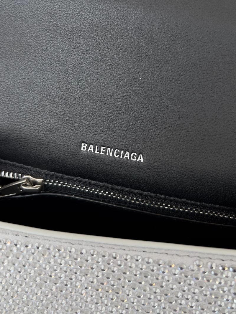 Balenciaga Sparkling Diamond Hourglass Bag - Shimmering Elegance AllSeason 66956