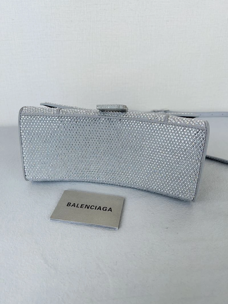 Balenciaga Sparkling Diamond Hourglass Bag - Shimmering Elegance AllSeason 66956