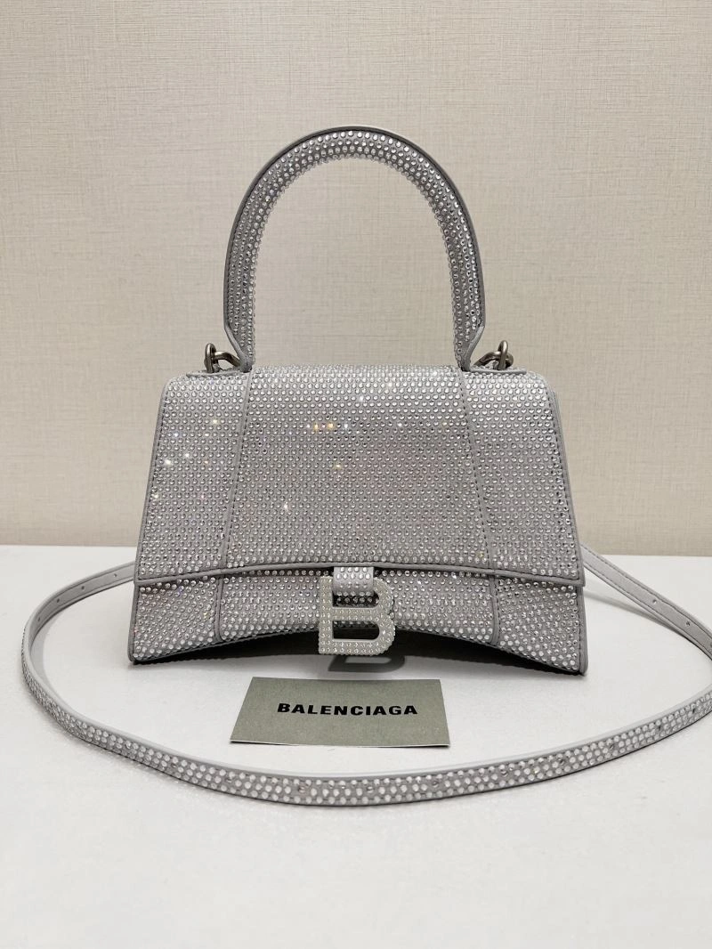 Balenciaga Sparkling Hourglass Diamond Bag - Dazzling Elegance Popular 66992