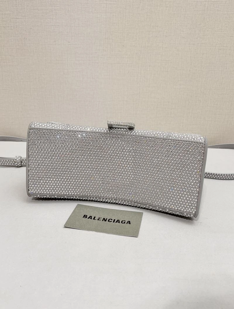 Balenciaga Sparkling Hourglass Diamond Bag - Dazzling Elegance Popular 66992
