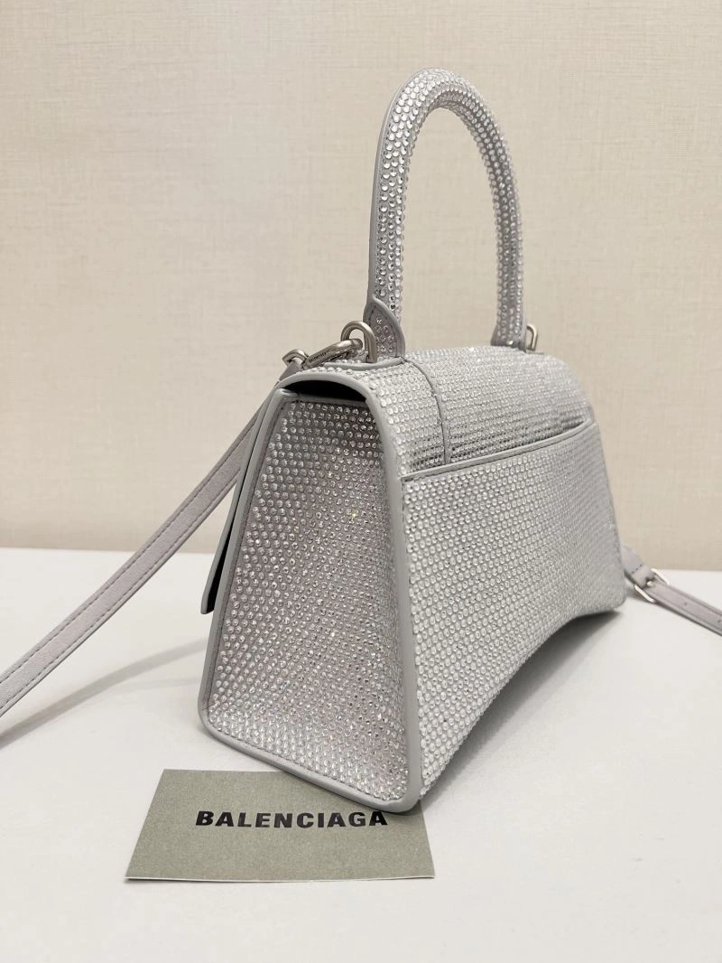 Balenciaga Sparkling Hourglass Diamond Bag - Dazzling Elegance Popular 66992
