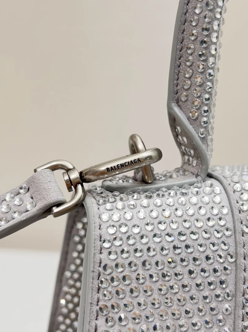 Balenciaga Sparkling Hourglass Diamond Bag - Dazzling Elegance Popular 66992