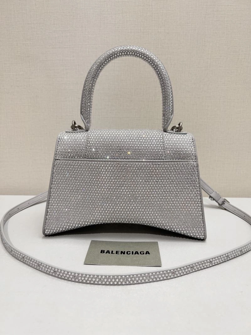 Balenciaga Sparkling Hourglass Diamond Bag - Dazzling Elegance Popular 66992
