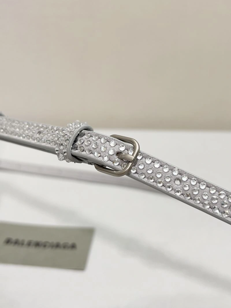 Balenciaga Sparkling Hourglass Diamond Bag - Dazzling Elegance Popular 66992