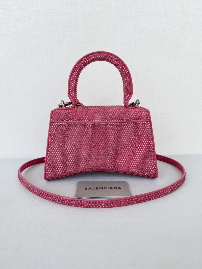 Comfortable Balenciaga Sparkling Hourglass Diamond Bag - Ultimate Glamour Accessory 66970