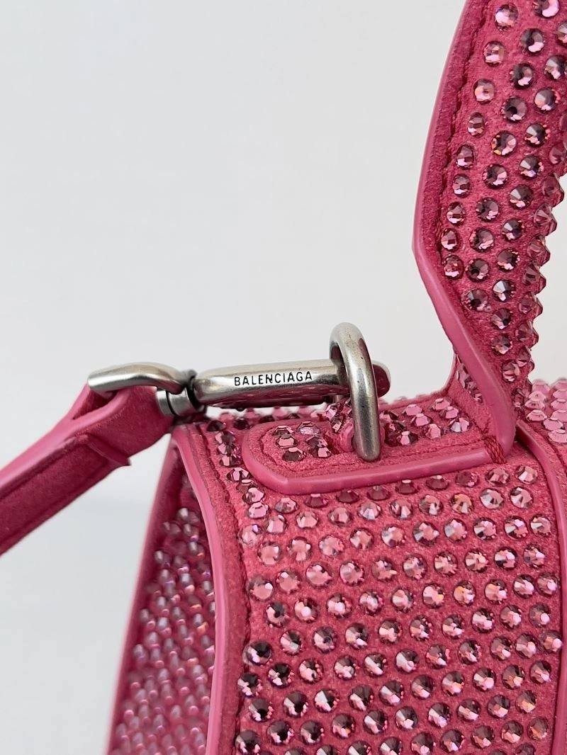 Comfortable Balenciaga Sparkling Hourglass Diamond Bag - Ultimate Glamour Accessory 66970