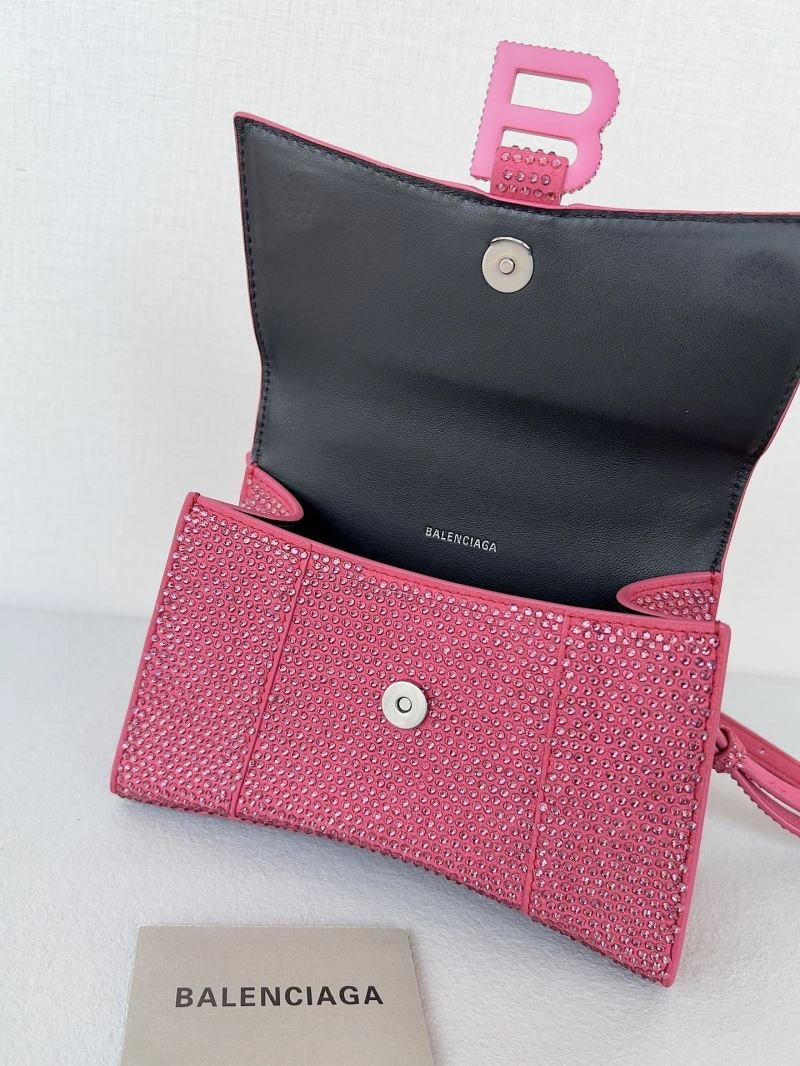 Comfortable Balenciaga Sparkling Hourglass Diamond Bag - Ultimate Glamour Accessory 66970