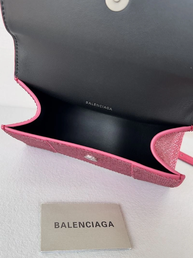 Comfortable Balenciaga Sparkling Hourglass Diamond Bag - Ultimate Glamour Accessory 66970