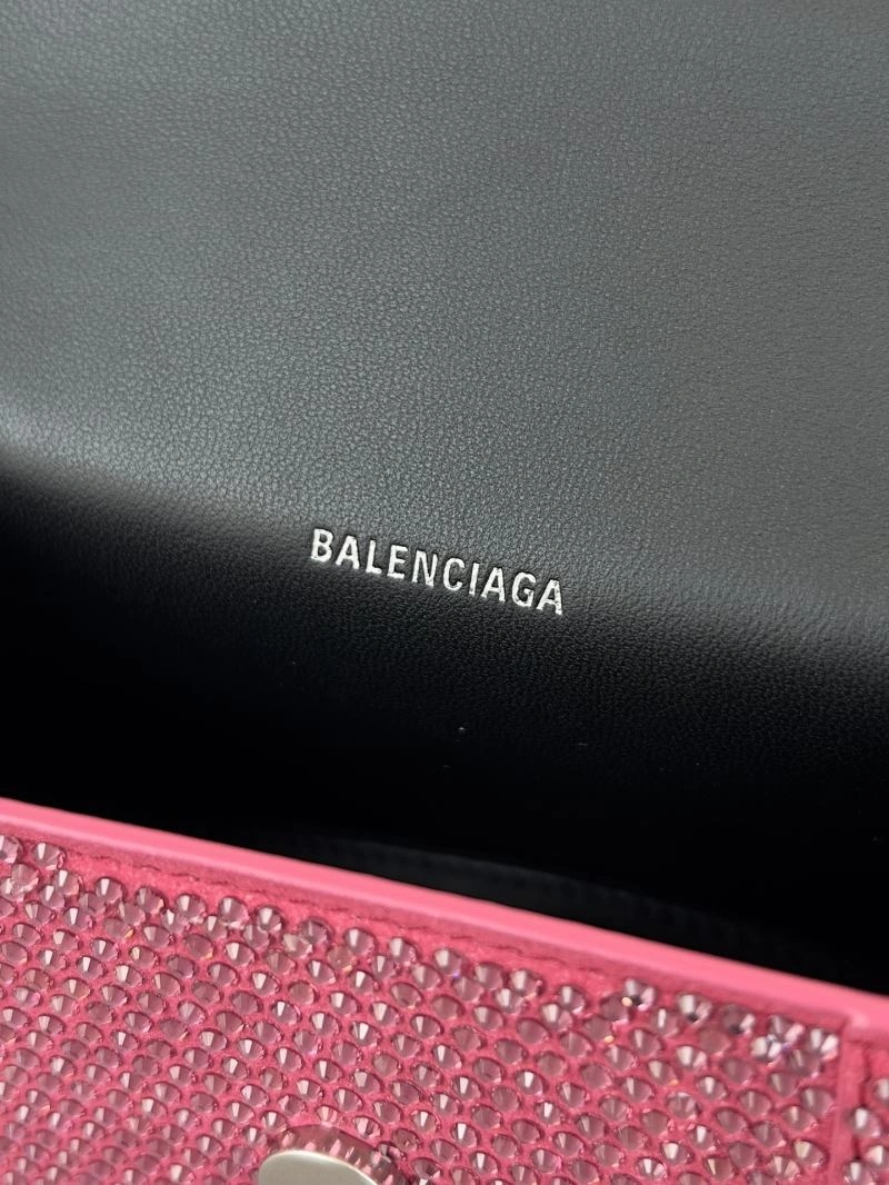 Comfortable Balenciaga Sparkling Hourglass Diamond Bag - Ultimate Glamour Accessory 66970