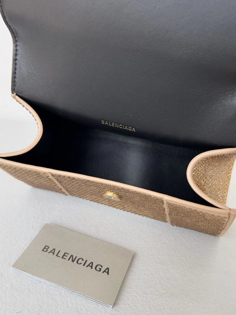 Affordable Balenciaga Sparkling Hourglass Diamond Clutch - Dazzling Elegance 66936