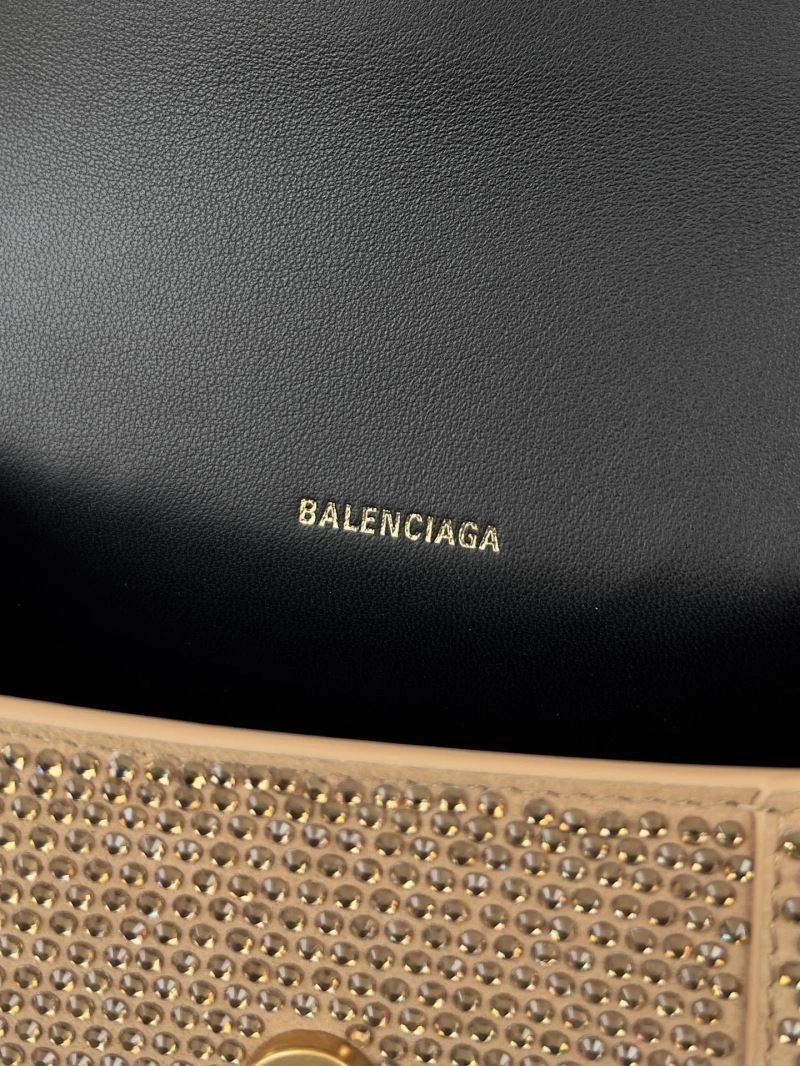 Affordable Balenciaga Sparkling Hourglass Diamond Clutch - Dazzling Elegance 66936