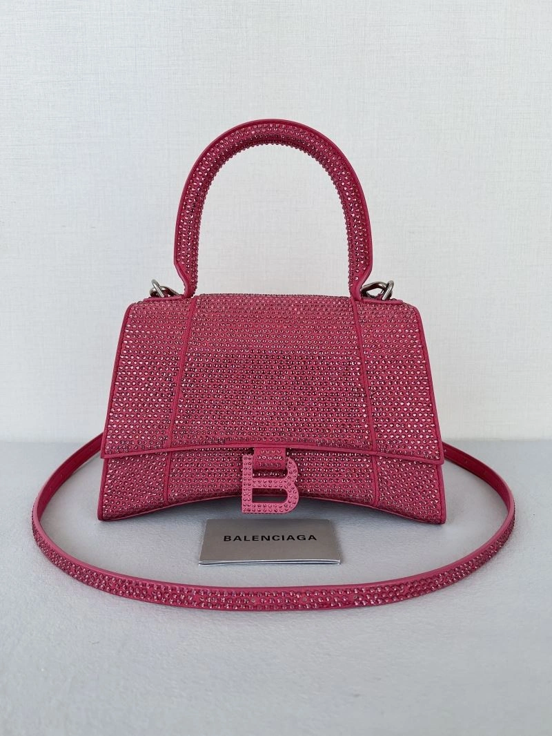 UrbanStyle Balenciaga Sparkling Hourglass Diamond-Studded Handbag 66983